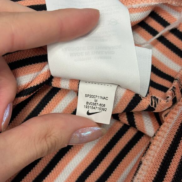 Nike Dri Fit Disney Parks Mickey Mouse Mens‎ M Striped Victory Golf Polo Shirt - Picture 7 of 10